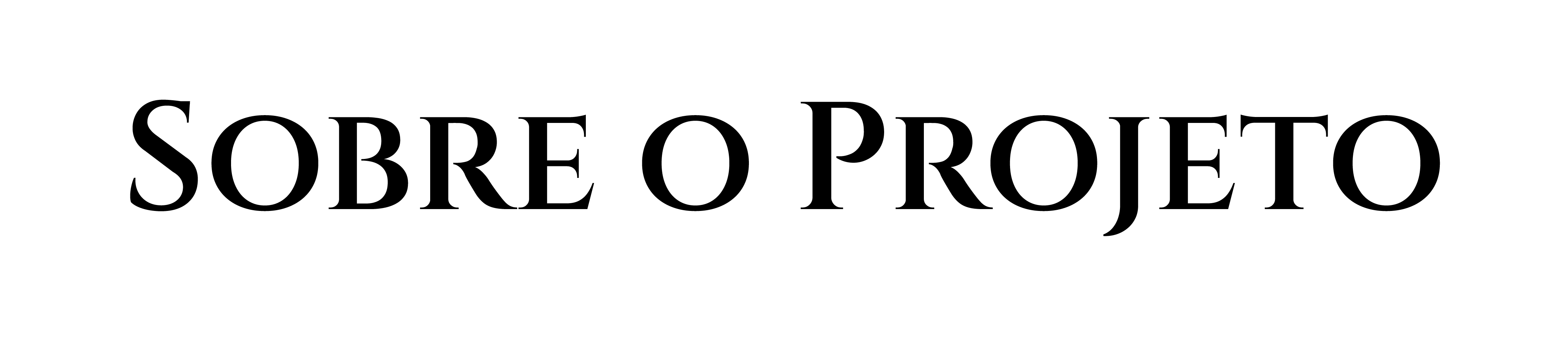 Sobre o projecto